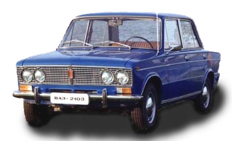 О первых автомобилях Советского Союза – ВАЗ 2103